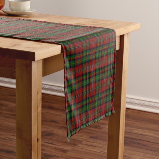 Chemin De Table Court Clan Boyd Tartan (In Situ)