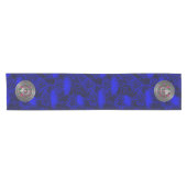 Chemin De Table Court Clan Crawford Crest & Tartan Knot (Horizontal)