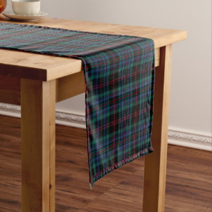 Chemin De Table Court Clan Daly Tartan Irlandais Motif Plaid