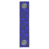 Chemin De Table Court Clan Davidson Crest & Tartan Knot (Devant)