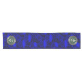 Chemin De Table Court Clan Davidson Crest & Tartan Knot (Horizontal)