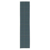 Chemin De Table Court Clan Gordon Dark Blue et Green Scottish Tartan (Devant)
