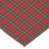 Chemin De Table Court Clan MacAulay Tartan écossais rouge et vert foncé (Coin)
