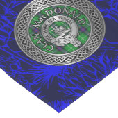 Chemin De Table Court Clan MacDonald Crest & Tartan Knot (Coin)