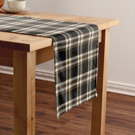 Chemin De Table Court Clan MacGuinness Tartan Motif Irish Plaid (In Situ)