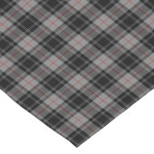 Chemin De Table Court Clan Moffat Grey et Black Scottish Tartan (Coin)