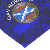 Chemin De Table Court Clan Morrison Tartan Knot & Drapeau (Coin)