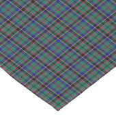 Chemin De Table Court Clan Stevenson Bright Green Scottish Tartan (Coin)