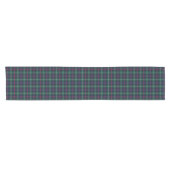 Chemin De Table Court Clan Sutherland Green et Blue Scottish Tartan (Horizontal)