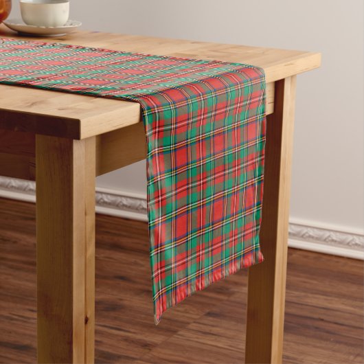 Chemin De Table Court Classic Christmas Plaid (In Situ)