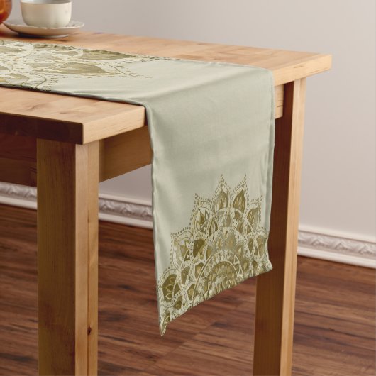 Chemin De Table Court Classique Mandala Inde Style 4 (In Situ)