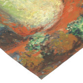 Chemin De Table Court Claude Monet - Fleurs d'artichauts de Jérusalem (Coin)