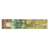 Chemin De Table Court Claude Monet - Fleurs d'artichauts de Jérusalem (Horizontal)