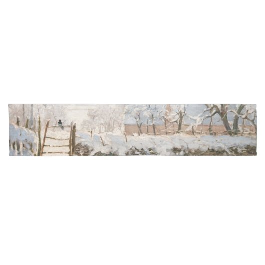 Chemin De Table Court Claude Monet - Le Magpie (Horizontal)