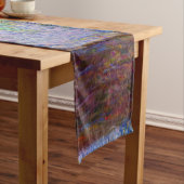 Chemin De Table Court Claude Monet - Lys d'eau (In Situ)