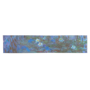 Chemin De Table Court Claude Monet - Lys d'Eau Bleue