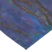 Chemin De Table Court Claude Monet - Lys d'Eau Bleue (Coin)