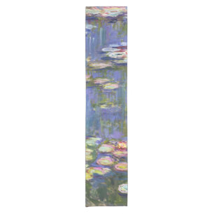 Chemin De Table Court Claude Monet - Nymphéas / Nénuphars
