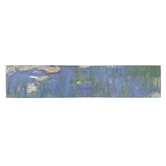 Chemin De Table Court Claude Monet - Nymphes d'eau (Horizontal)
