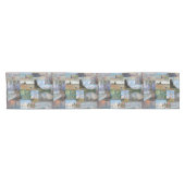 Chemin De Table Court Claude Monet - Patchwork de chefs-d'oeuvre (Horizontal)