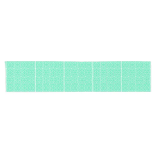 Chemin De Table Court Clé grecque en bon état (Horizontal)