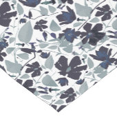 Chemin De Table Court Clematis motif floral (Coin)