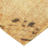 Chemin De Table Court Clés grunges de piano de feuille de musique (Coin)