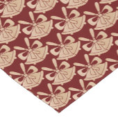 Chemin De Table Court Cloches de Parties scintillant en or glam sur Noël (Coin)