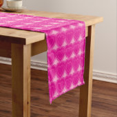 Chemin De Table Court Coeurs Abstraits modernes - Fuchsia rose (In Situ)
