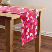 Chemin De Table Court Coeurs d'amour de Valentine (In Situ)