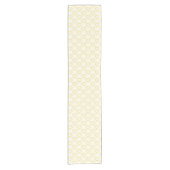 Chemin De Table Court Coeurs de diamant jaune coureur du 20e anniversair (Devant)