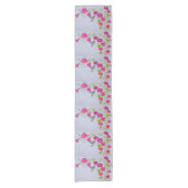 Chemin De Table Court Colibri en Pink Table Runer (Devant)