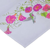 Chemin De Table Court Colibri en Pink Table Runer (Coin)