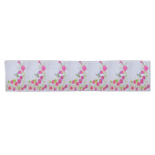 Chemin De Table Court Colibri en Pink Table Runer (Horizontal)