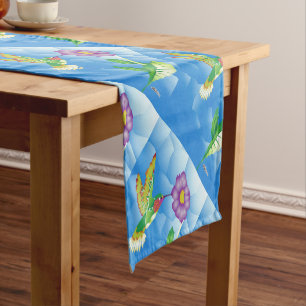 Chemin De Table Court Colibri : stylisé