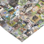 Chemin De Table Court Collage photo de chien, nappe (Coin)