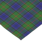 Chemin De Table Court Colquhoun tartan bleu vert plaid (Coin)