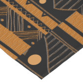 Chemin De Table Court Conception Afrocentrique Contemporaine (Coin)