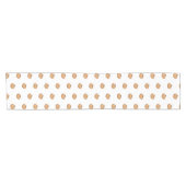 Chemin De Table Court Conception de Citrouille Knucklehead (Horizontal)