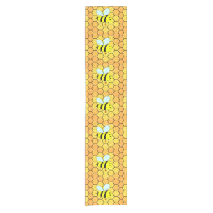 Chemin De Table Court Conception de printemps abeille