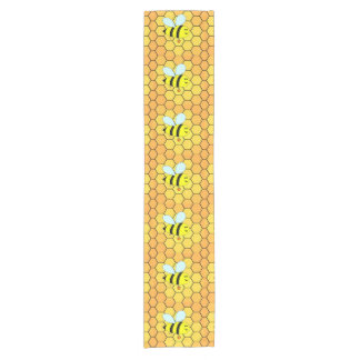 Chemin De Table Court Conception de printemps abeille