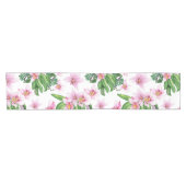 Chemin De Table Court Conception d'orchidées à l'aquarelle 30 (Horizontal)