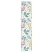 Chemin De Table Court Conception moderne florale (Devant)