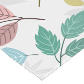 Chemin De Table Court Conception moderne florale (Coin)