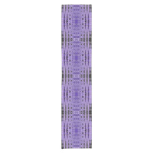 Chemin De Table Court Conception noire pourpre moderne