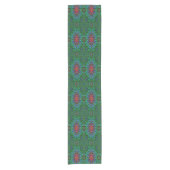 Chemin De Table Court Confianza texture textile mandala motif (Devant)