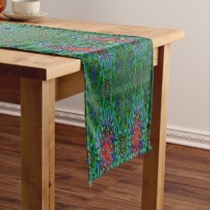Chemin De Table Court Confianza texture textile mandala motif