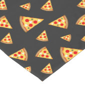 Chemin De Table Court Cool et fun pizza tranches motif (Coin)