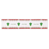 Chemin De Table Court Copos de Nieves (Horizontal)