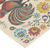 Chemin De Table Court Coqs et Roses (Coin)